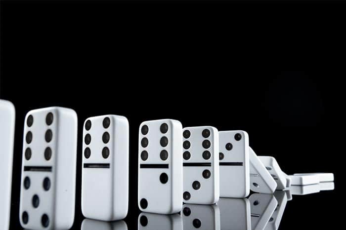 efecto domino problemas perdida peso